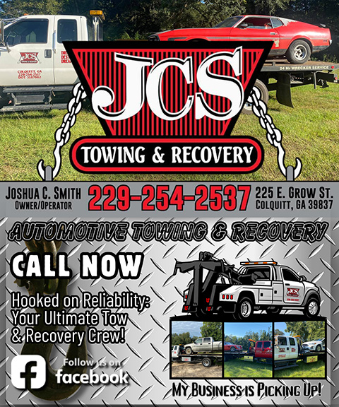 JCS TOWING & RECOVERY, MILLER COUNTY, GA