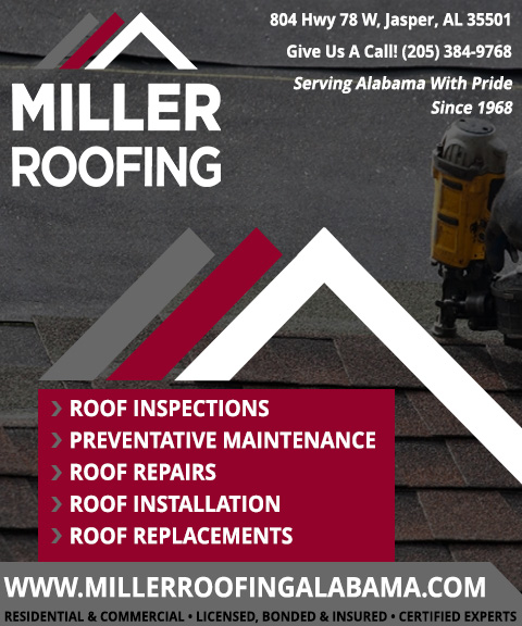 MILLER ROOFING, WALKER COUNTY, AL