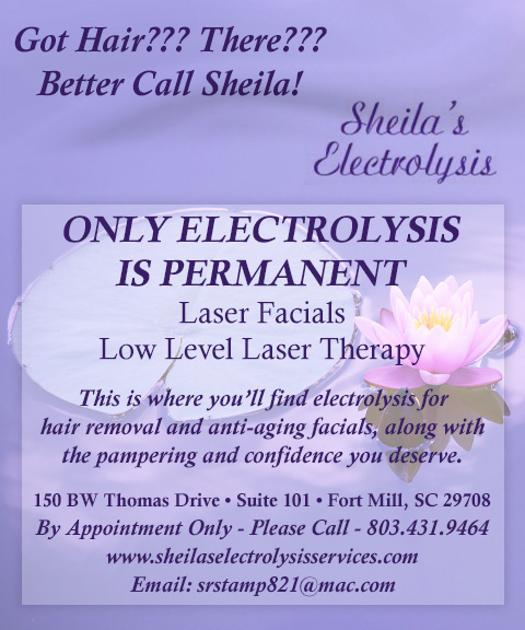 SHEILA’S ELECTROLYSIS, YORK COUNTY, SC