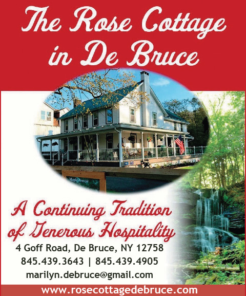 THE ROSE COTTAGE IN DE BRUCE, SULLIVAN COUNTY, NY