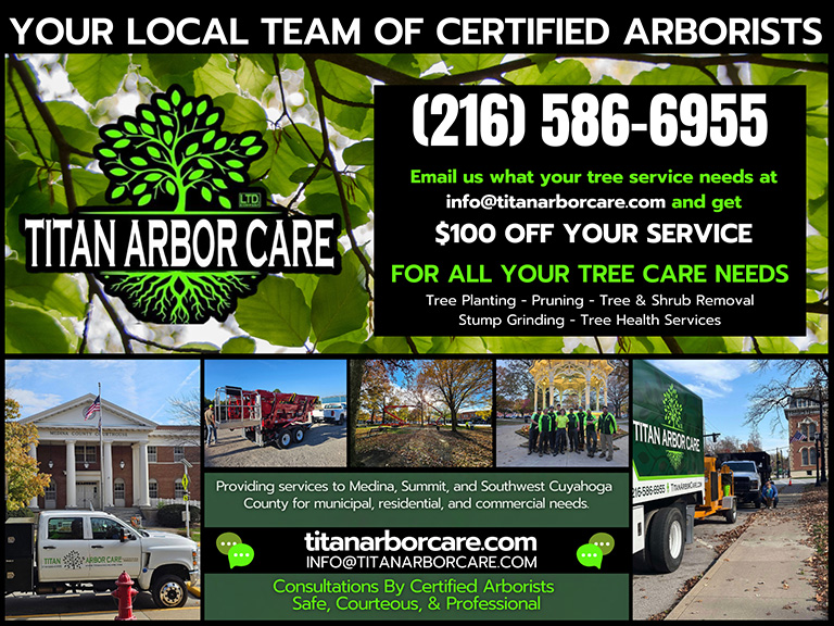 TITAN ARBOR CARE, MEDINA COUNTY, OH