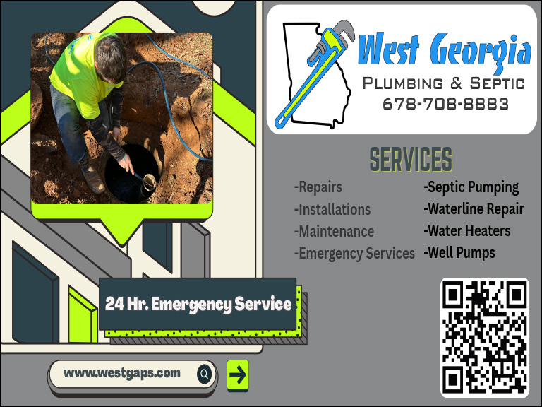 WEST GEORGIA PLUMBING & SEPTIC, HARALSON COUNTY, GA