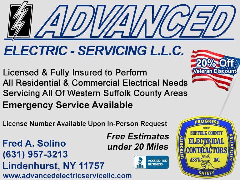 ADVANCED ELECTRIC, SUFFOLK COUNTY, NY
