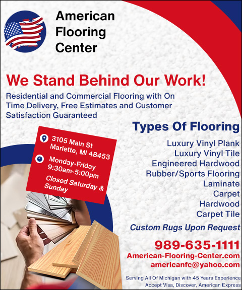 AMERICAN FLOORING CENTER, SANILAC COUNTY, MI