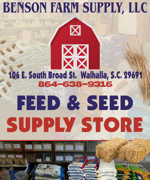BENSON FARM SUPPLY, OCONEE COUNTY, SC