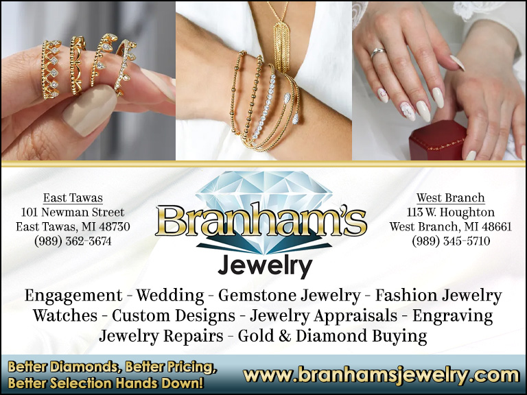 BRANHAM’S JEWELRY, OGEMAW COUNTY, MI