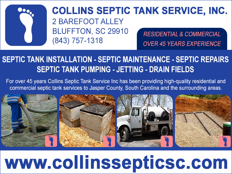 COLLINS SEPTIC TANK SERVICE, JASPER COUNTY, SC