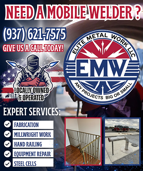 ELITE METAL WORK, DARKE COUNTY, OH