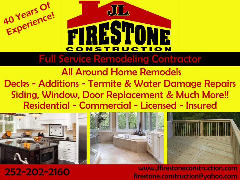 JL FIRESTONE CONSTRUCTION, CURRITUCK COUNTY, NC