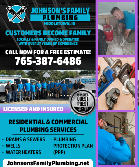 JOHNSON’S FAMILY PLUMBING, HENRY COUNTY, IN