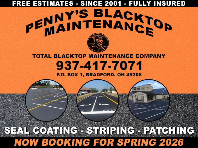 PENNY’S BLACKTOP MAINTENANCE, MIAMI COUNTY, OH