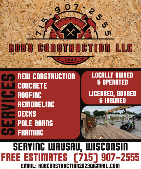 robconstruction ROB’S CONSTRUCTION, MARATHON COUNTY, WI