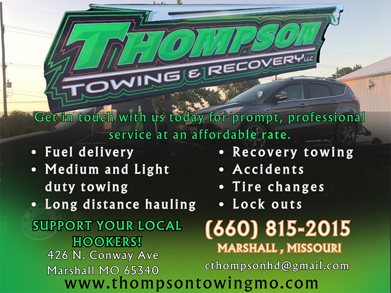 THOMPSON TOWING & RECOVERY, SALINE COUNTY, MO