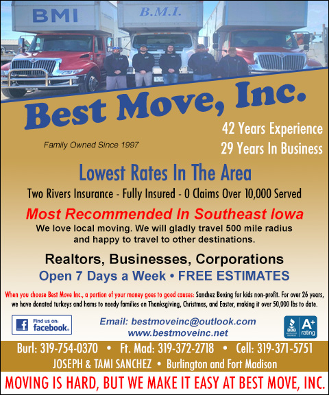 BEST MOVE, DES MOINES COUNTY, IA