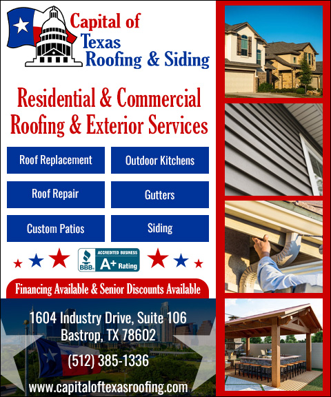 CAPITAL OF TEXAS ROOFING & SIDING, BASTROP COUNTY, TX