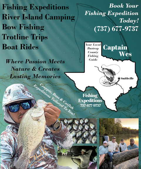 CAPTAIN WES FISHING EXPEDITIONS, BASTROP COUNTY, TX