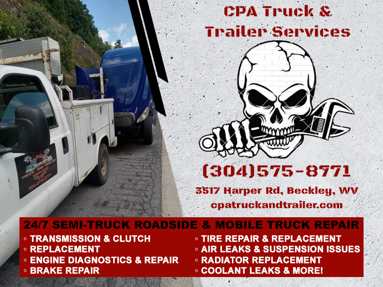 CPA TRUCK AND TRAILER SERVICE, RALEIGH COUNTY, WV