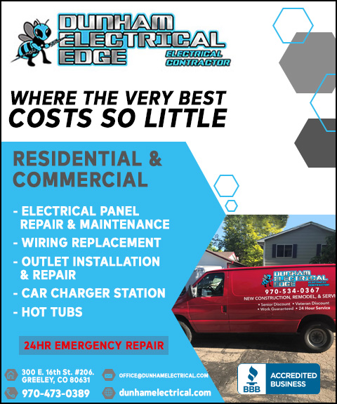 DUNHAM ELECTRICAL EDGE, WELD COUNTY, CO