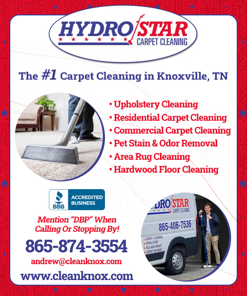 HYDRO STAR CARPET CLEANING, Knox COUNTY, TN