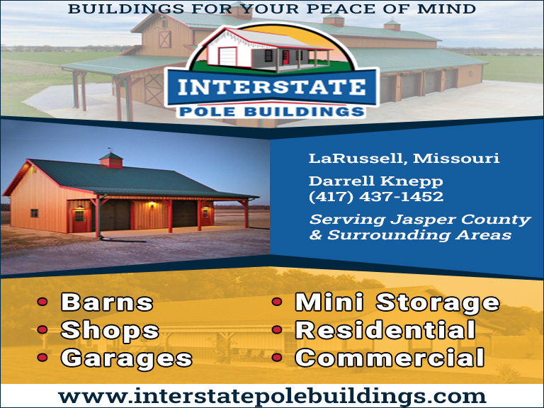 INTERSTATE POLE BUILDINGS, JASPER COUNTY, MO