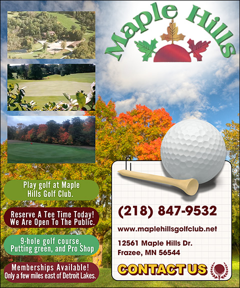 MAPLE HILLS GOLF CLUB, Becker County, MN