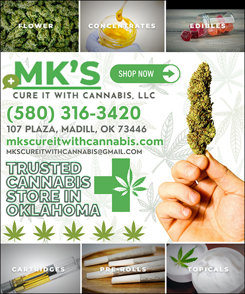 MK’S CURE IT WITH CANNABIS, MARSHALL COUNTY, OK