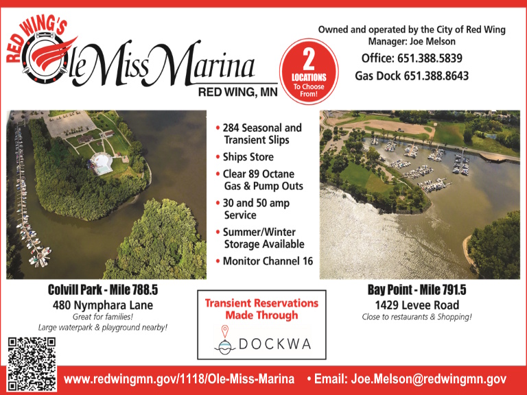 RED WING’S OLE MISS MARINA, OLMSTED COUNTY, MN