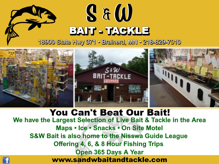 S AND W BAIT, CROW WING COUNTY, MN
