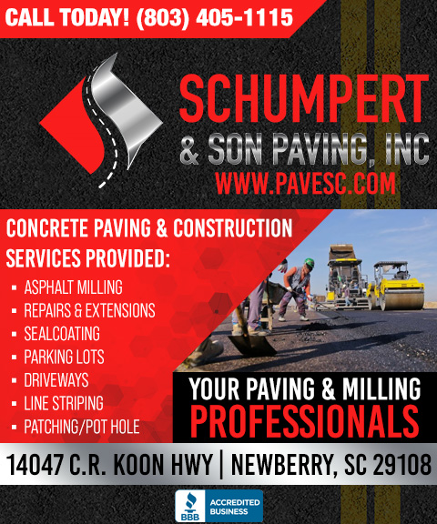 SCHUMPERT & SON PAVING, NEWBERRY COUNTY, SC
