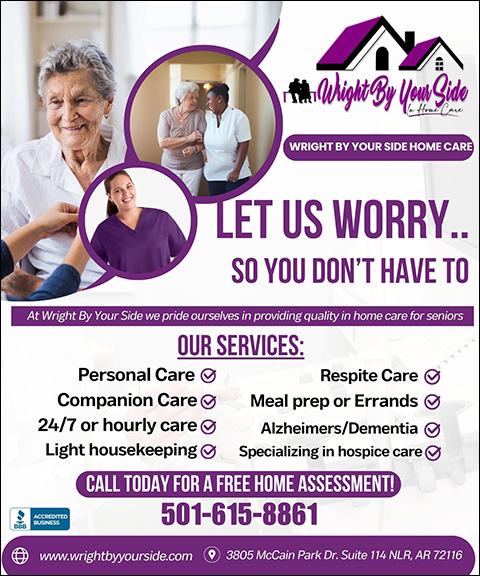 WRIGHT BY YOUR SIDE HOME CARE, PULASKI COUNTY, AR