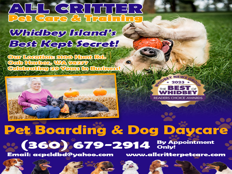 allcritterpetcare ALL CRITTER PET CARE & TRAINING, ISLAND COUNTY, WA
