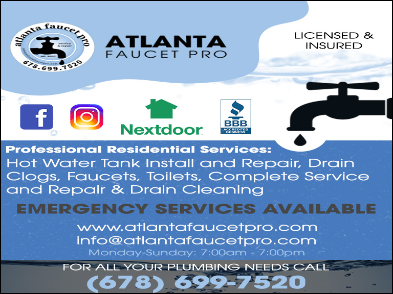 ATLANTA FAUCET PRO, FORSYTH COUNTY, GA