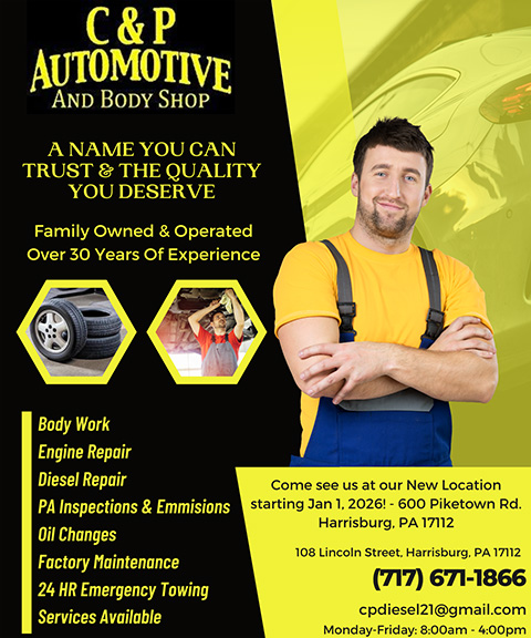 C & P AUTO & DIESEL, DAUPHIN COUNTY, PA