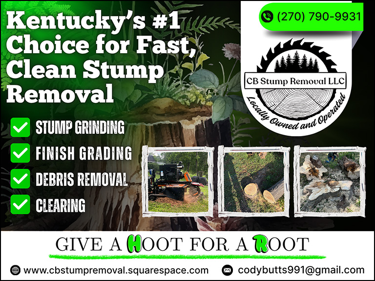 CB STUMP REMOVAL, WARREN COUNTY, KY