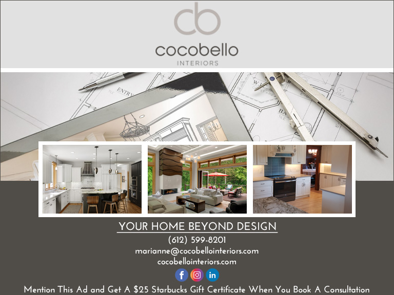 COCOBELLO INTERIORS, ST. CROIX COUNTY, WI