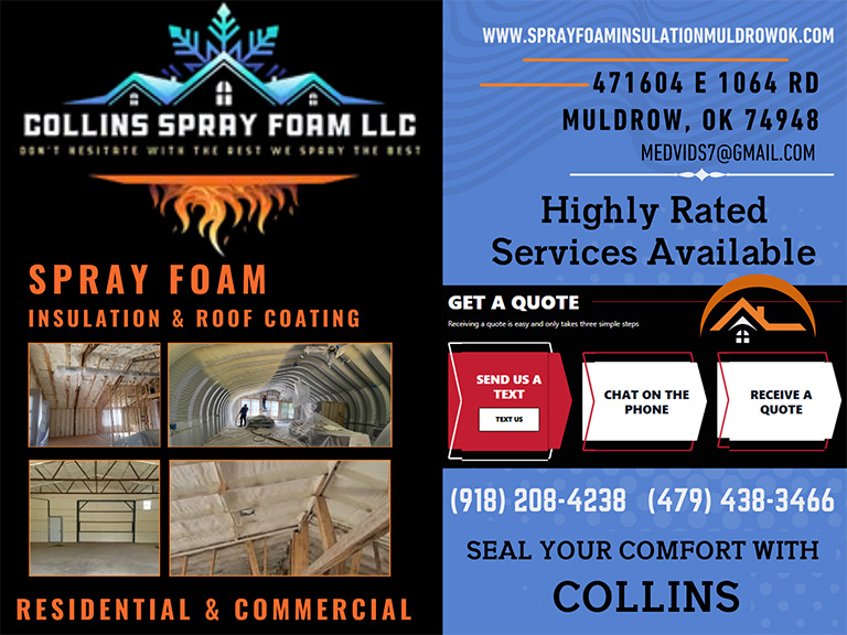 COLLINS SPRAY FOAM, SEQUOYAH COUNTY, OK