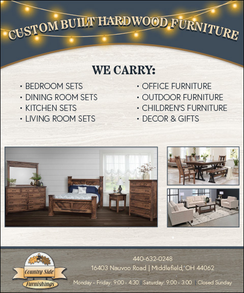 COUNTRYSIDE FURNISHINGS, GEAUGA COUNTY, OH