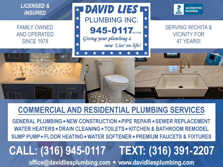 DAVID LIES PLUMBING, SEDGWICK COUNTY, KS