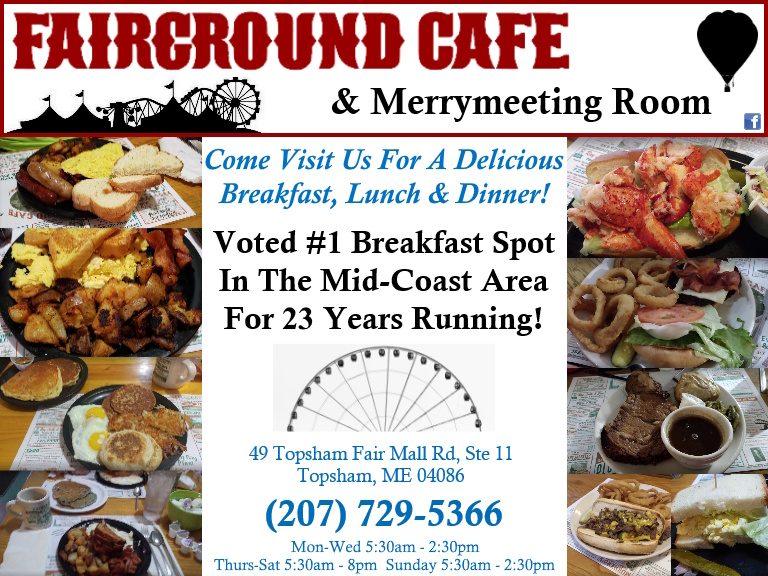 fairgroundcafe FAIRGROUND CAFÉ & MERRY MEETING ROOM, SAGADAHOC COUNTY, ME