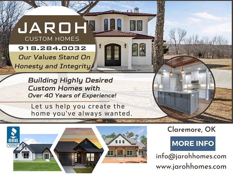 JAROH CUSTOM HOMES, ROGERS COUNTY, OK