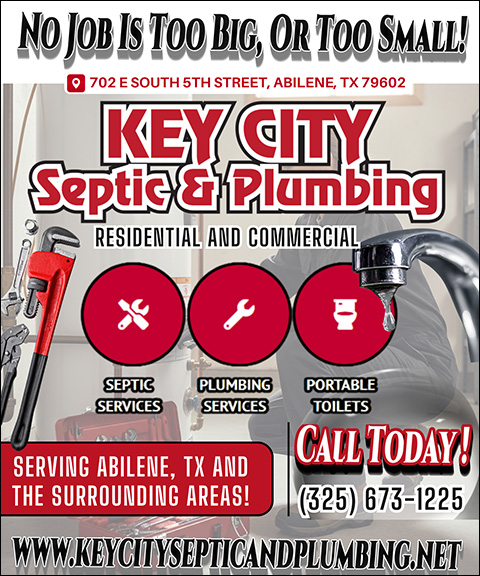 KEY CITY SEPTIC & PLUMBING, TAYLOR COUNTY, TX