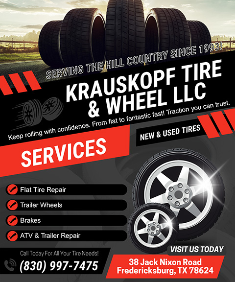 KRAUSKOPF TIRE & WHEEL, GILLESPIE COUNTY, TX