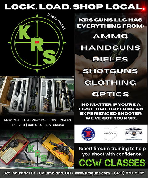KRS GUNS, COLUMBIANA COUNTY, OH