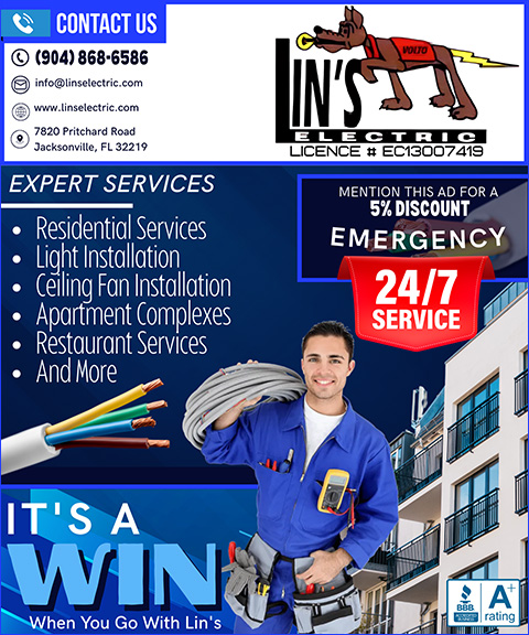 linselectric LIN’S ELECTRIC, DUVAL COUNTY, FL