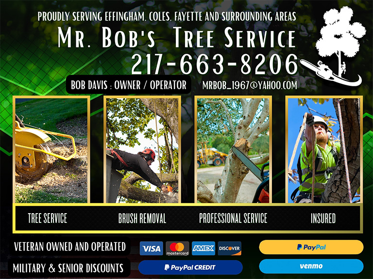MR. BOB’S TREE SERVICE, EFFINGHAM COUNTY, IL