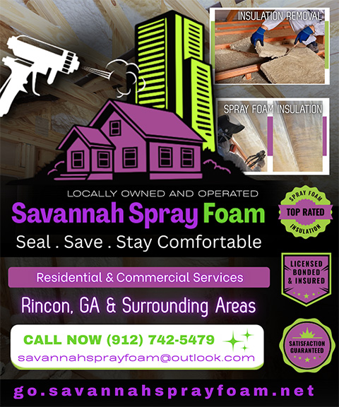 SAVANNAH SPRAY FOAM, EFFINGHAM COUNTY, GA