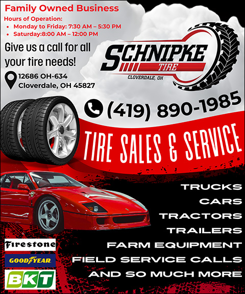 SCHNIPKE TIRE, PUTNAM COUNTY, OH