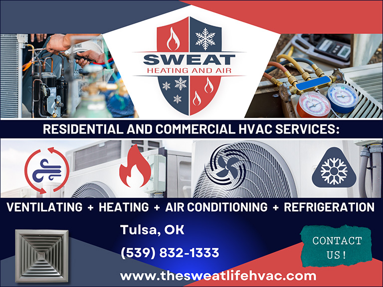 SWEAT SERVICES HVAC, TULSA COUNTY, OK