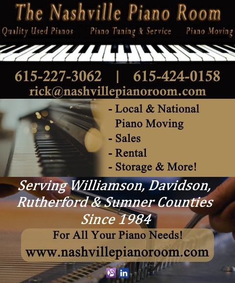THE NASHVILLE PIANO ROOM, WILLIAMSON COUNTY, TN