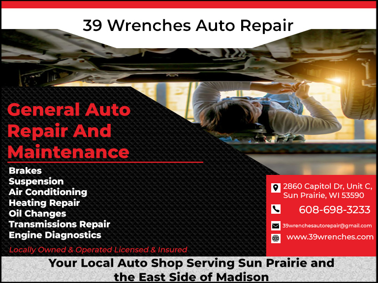 39wrenchesautorepair 39 WRENCHES AUTO REPAIR, DANE COUNTY, WI